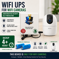 XMart UPS for WiFi Cameras | Up to 4+ Hours Backup