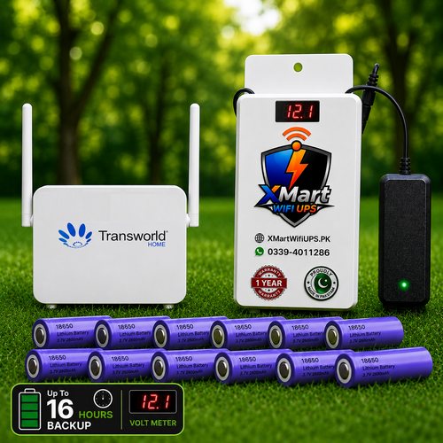 XMart WiFi UPS – XP Pro | Up to 16 Hours Backup